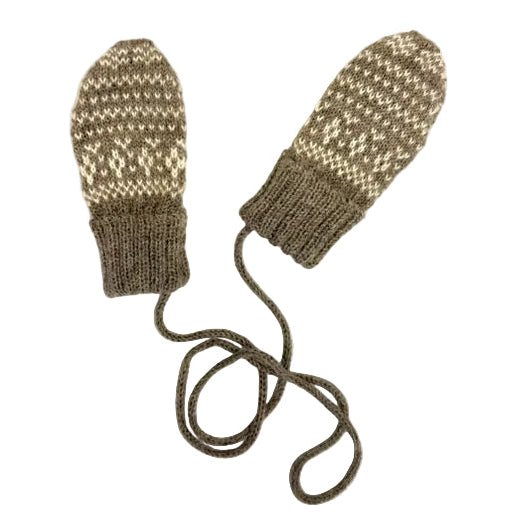 Baby Alpaca Fair Isle Mitts