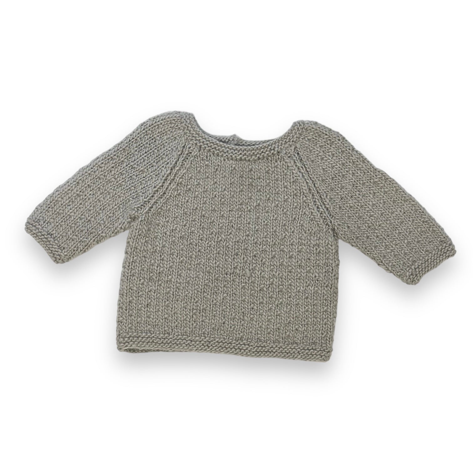 Natural Dyed Raglan Pullover