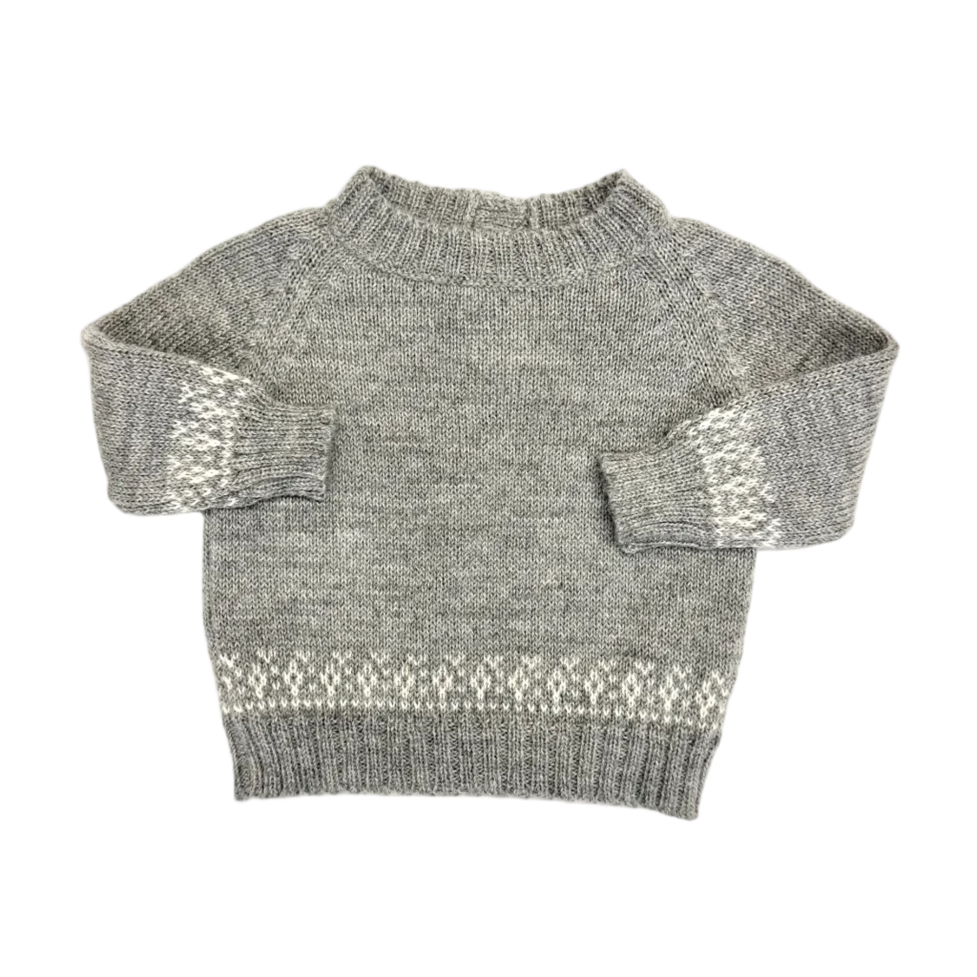 Baby Alpaca Fair Isle Sweater