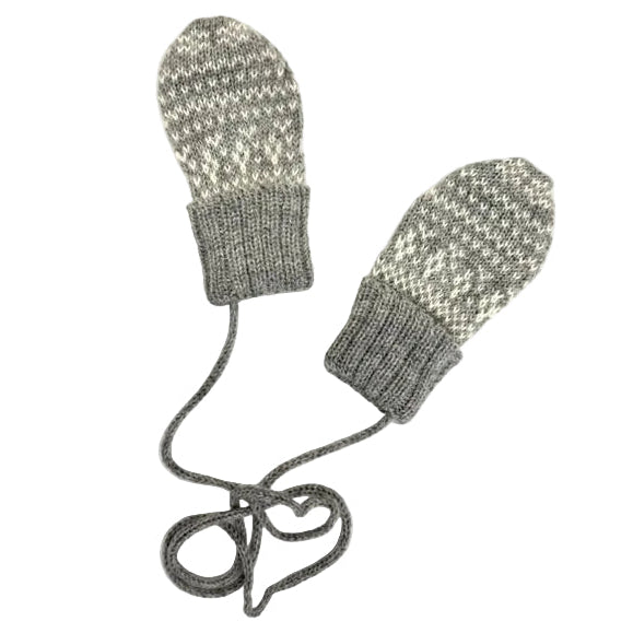 Baby Alpaca Fair Isle Mitts
