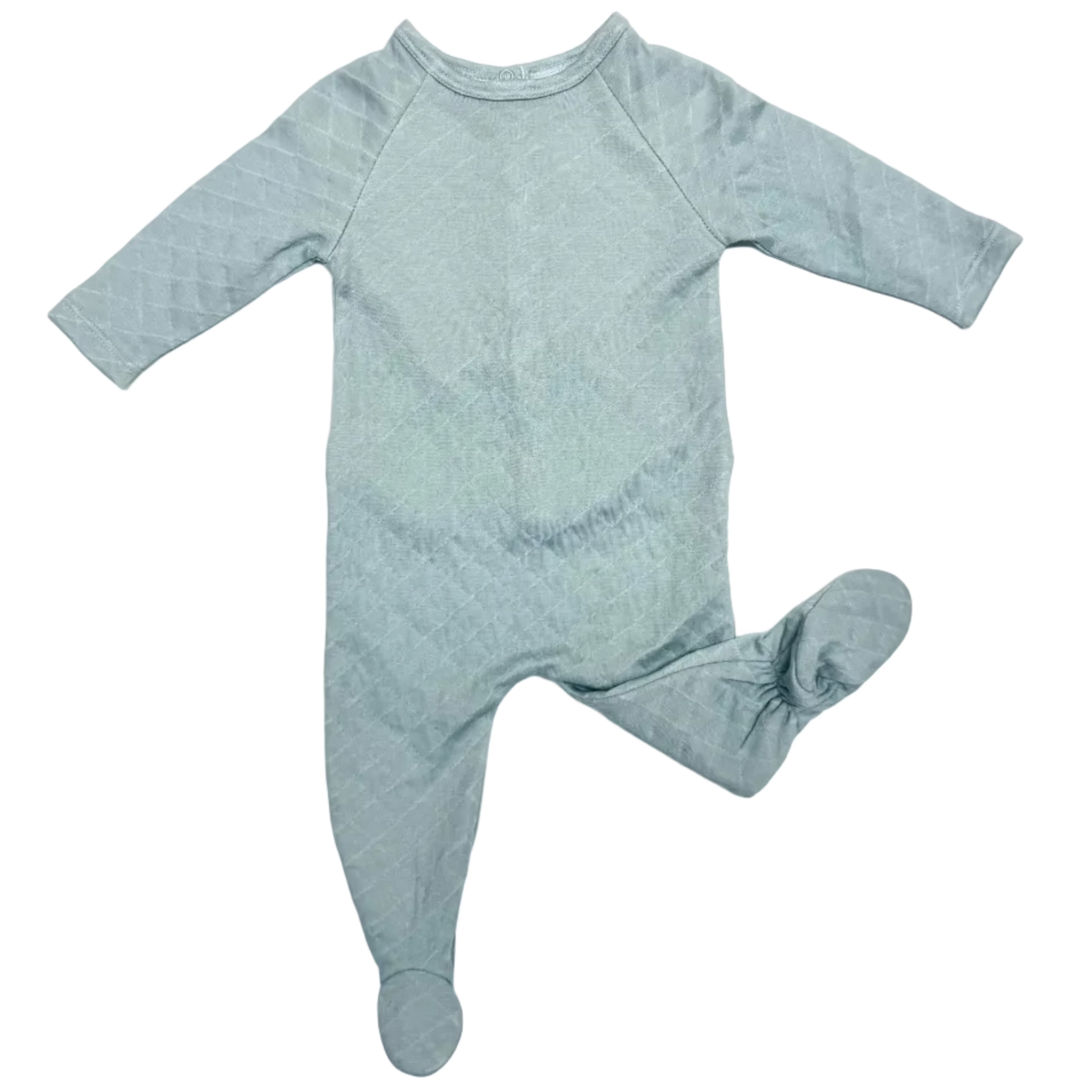 Double Faced Raglan Footie