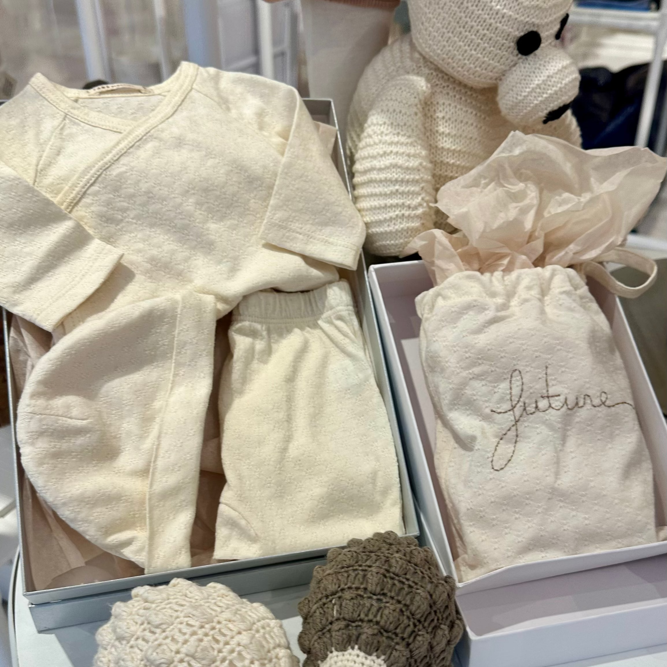 Pointelle Newborn Gift Set