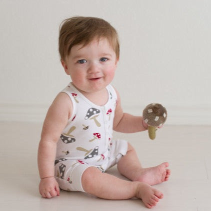 Sleeveless Mushroom Coverall