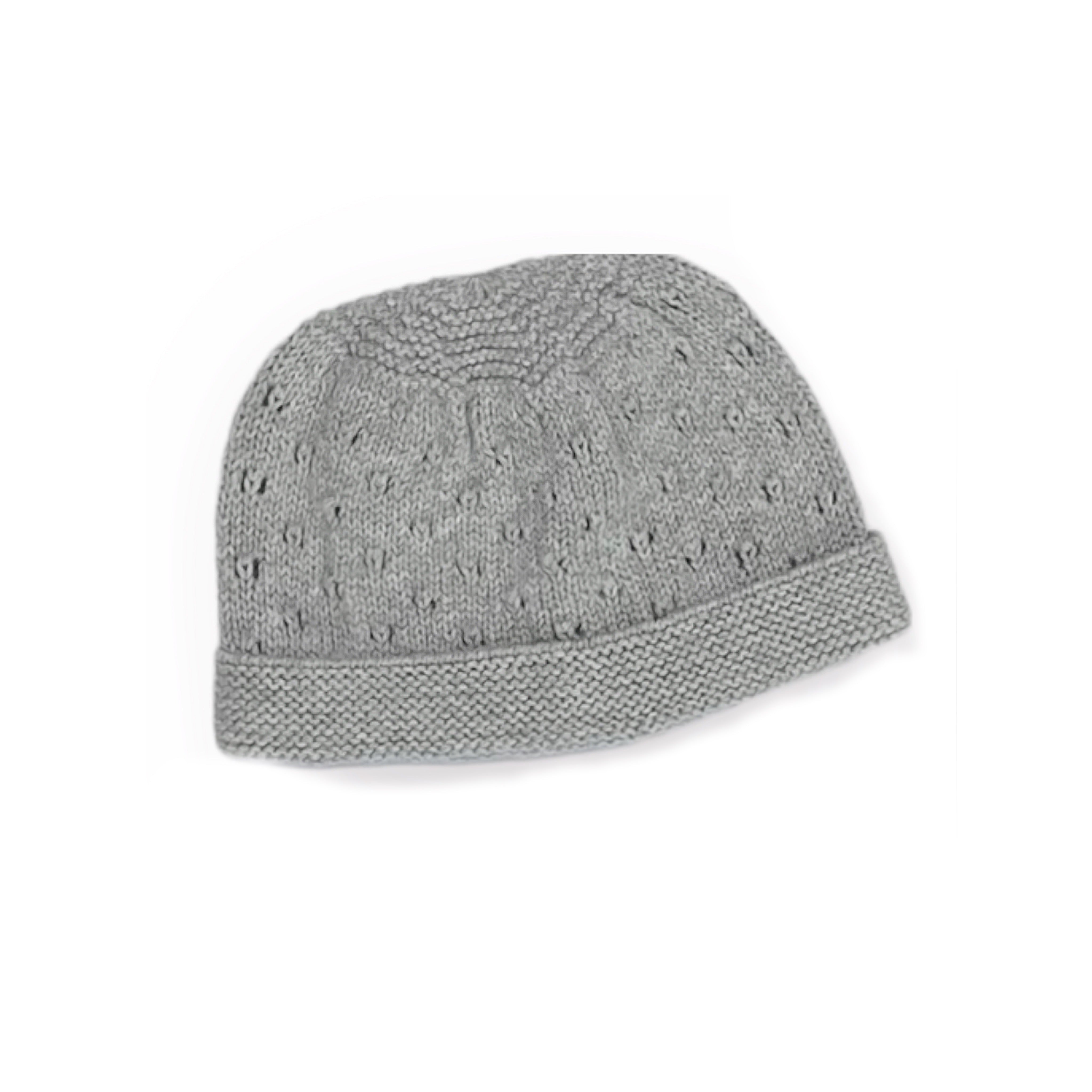 Pointelle Sweater Hat