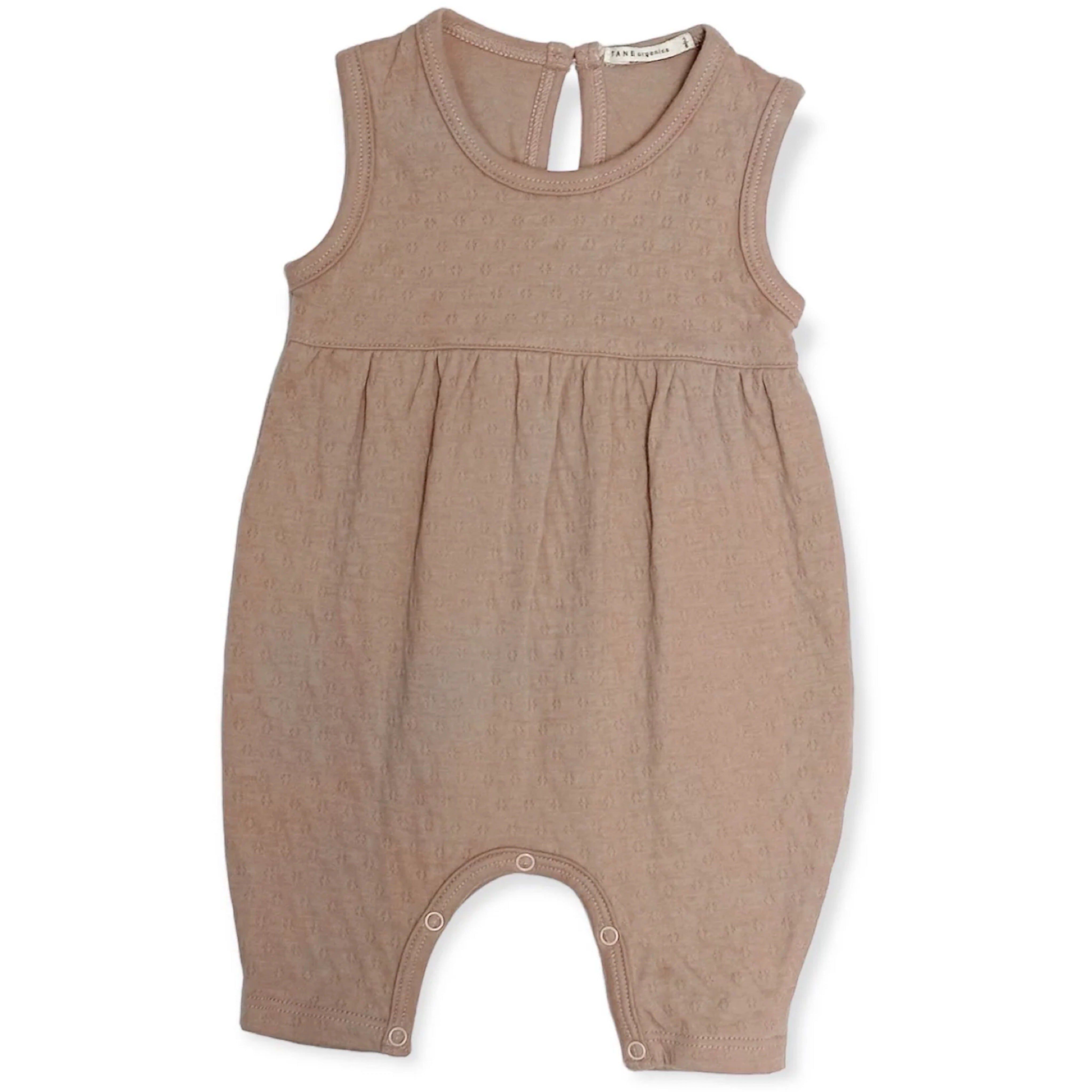 Sleeveless Bubble Coverall