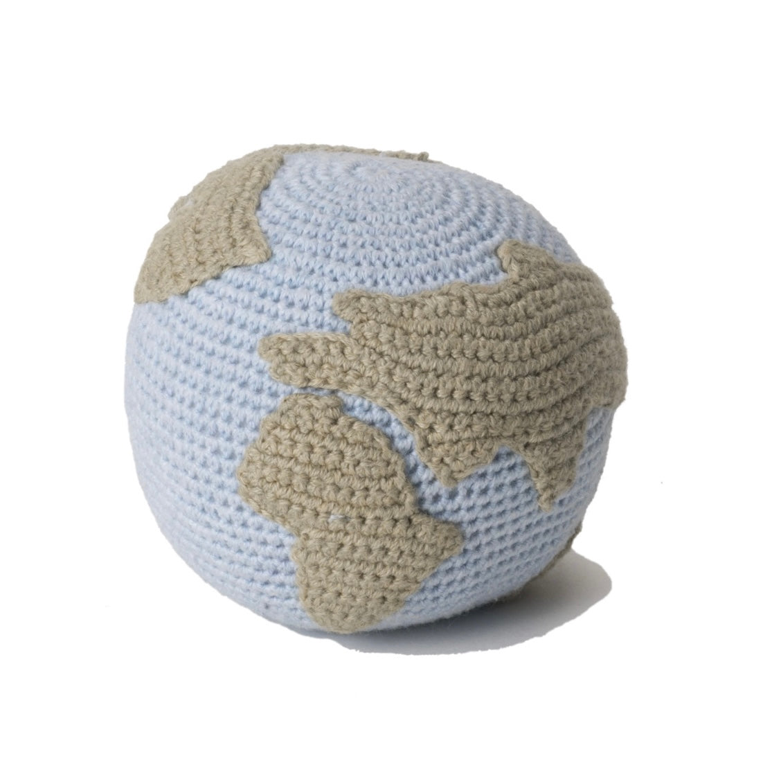 Small Crochet Globe Rattle