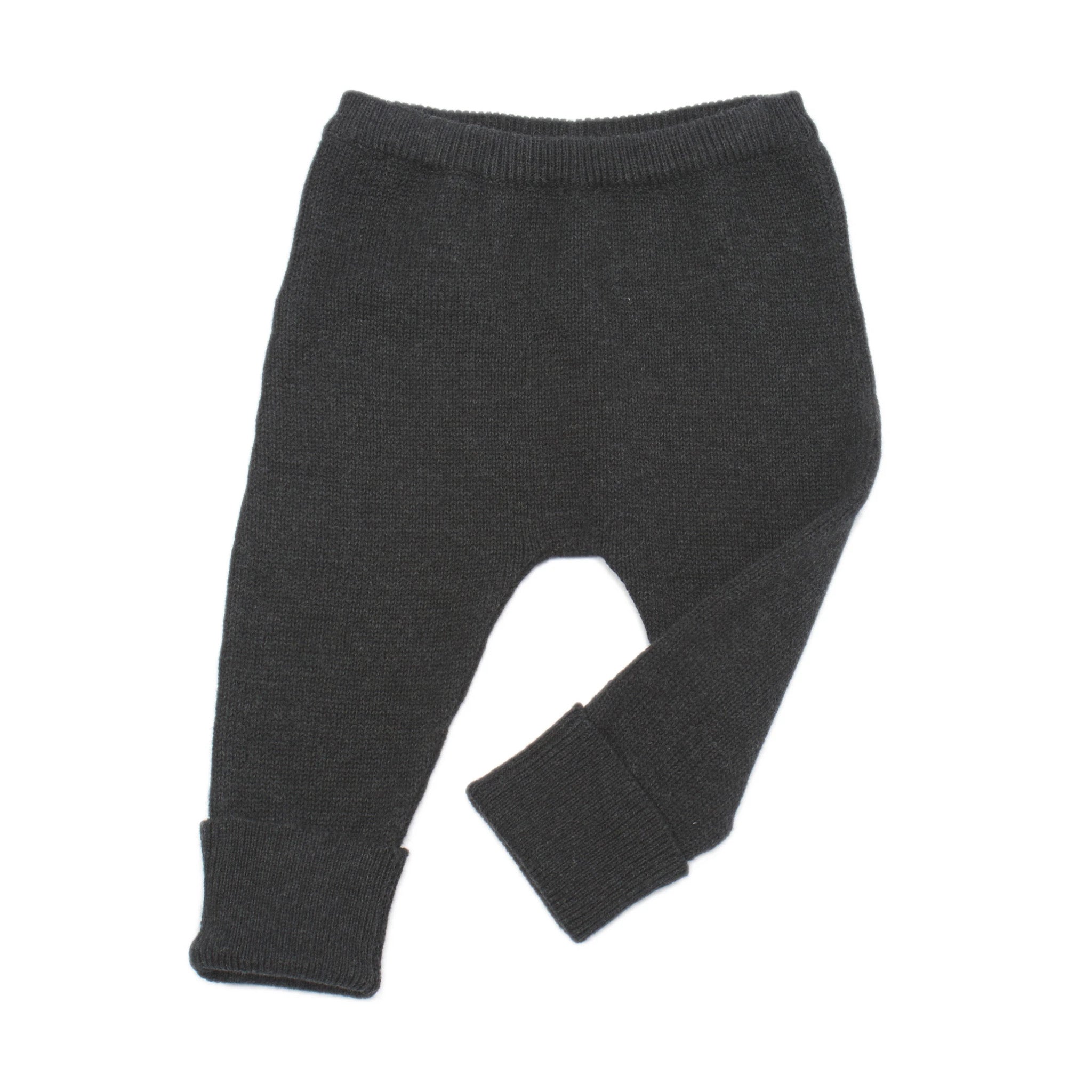 Rounded Sweater Pants with Cuff