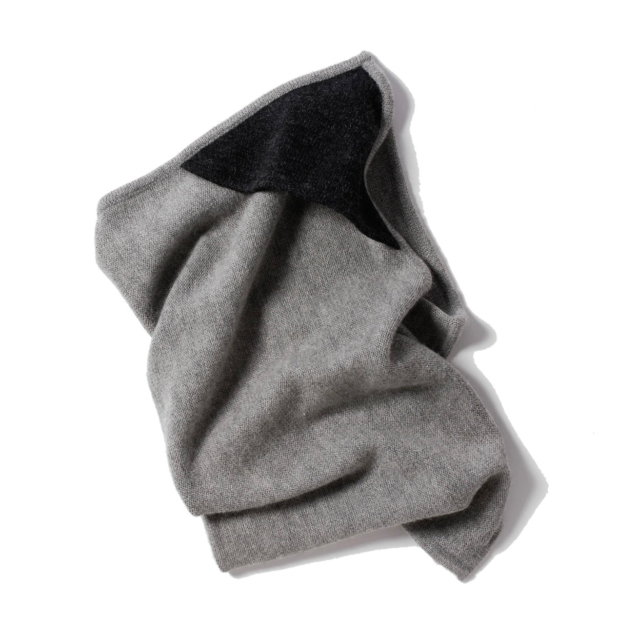 Baby Alpaca Blanket with Contrast Hood