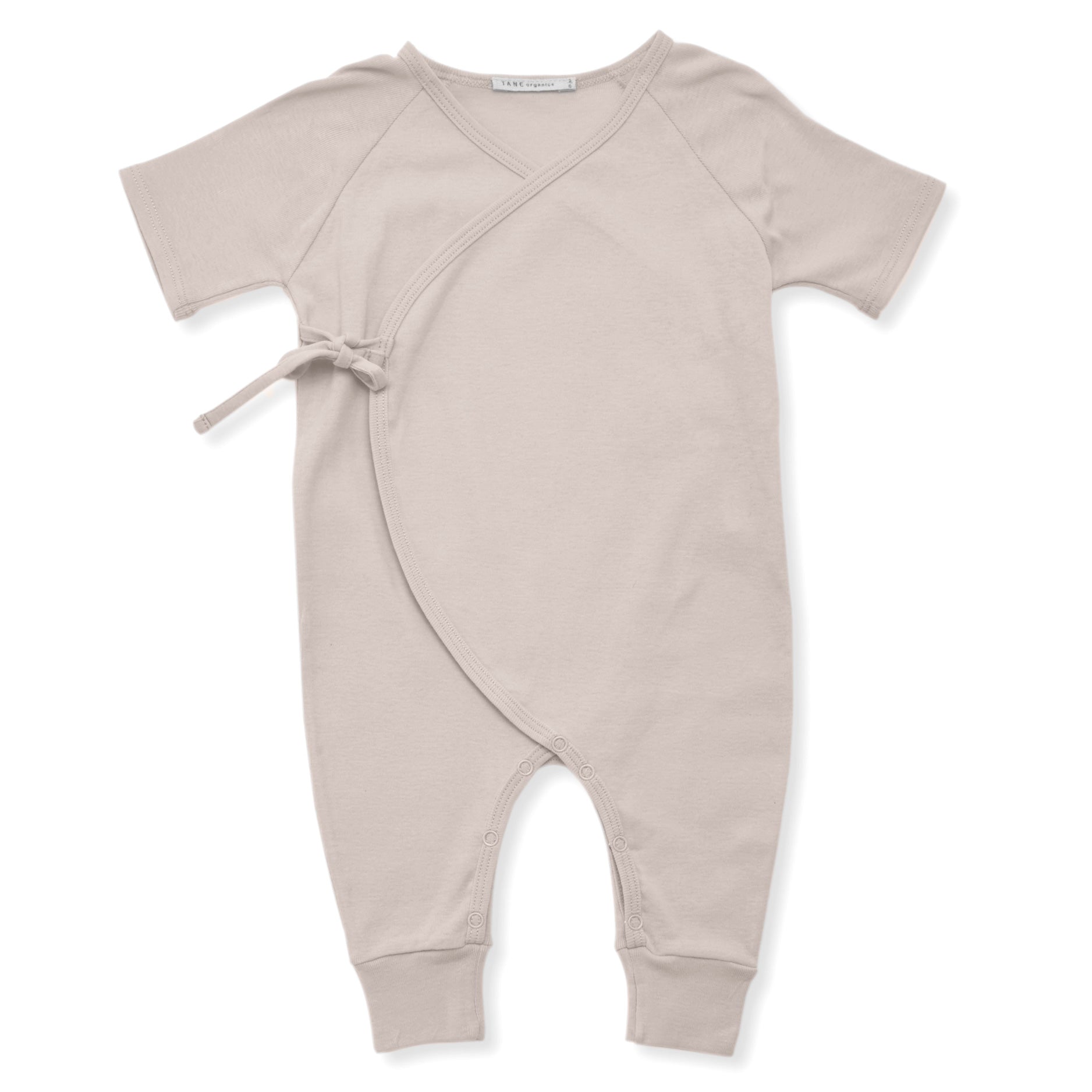 Ribbed Kimono 3 Piece Set - Cement