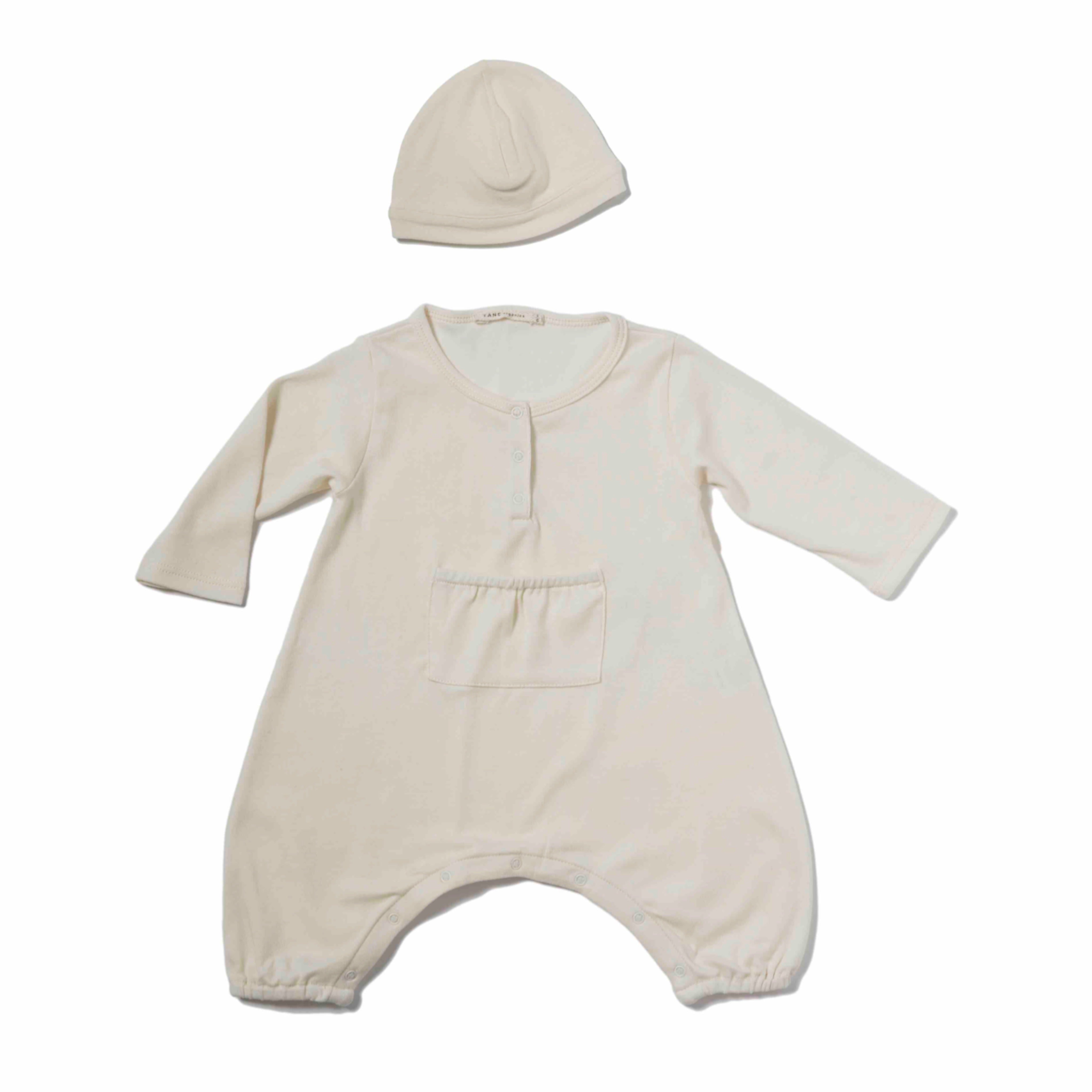 Newborn Henley Coverall Gift Set