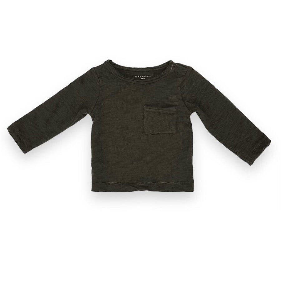 Flamé Long Sleeved One Pocket Tee