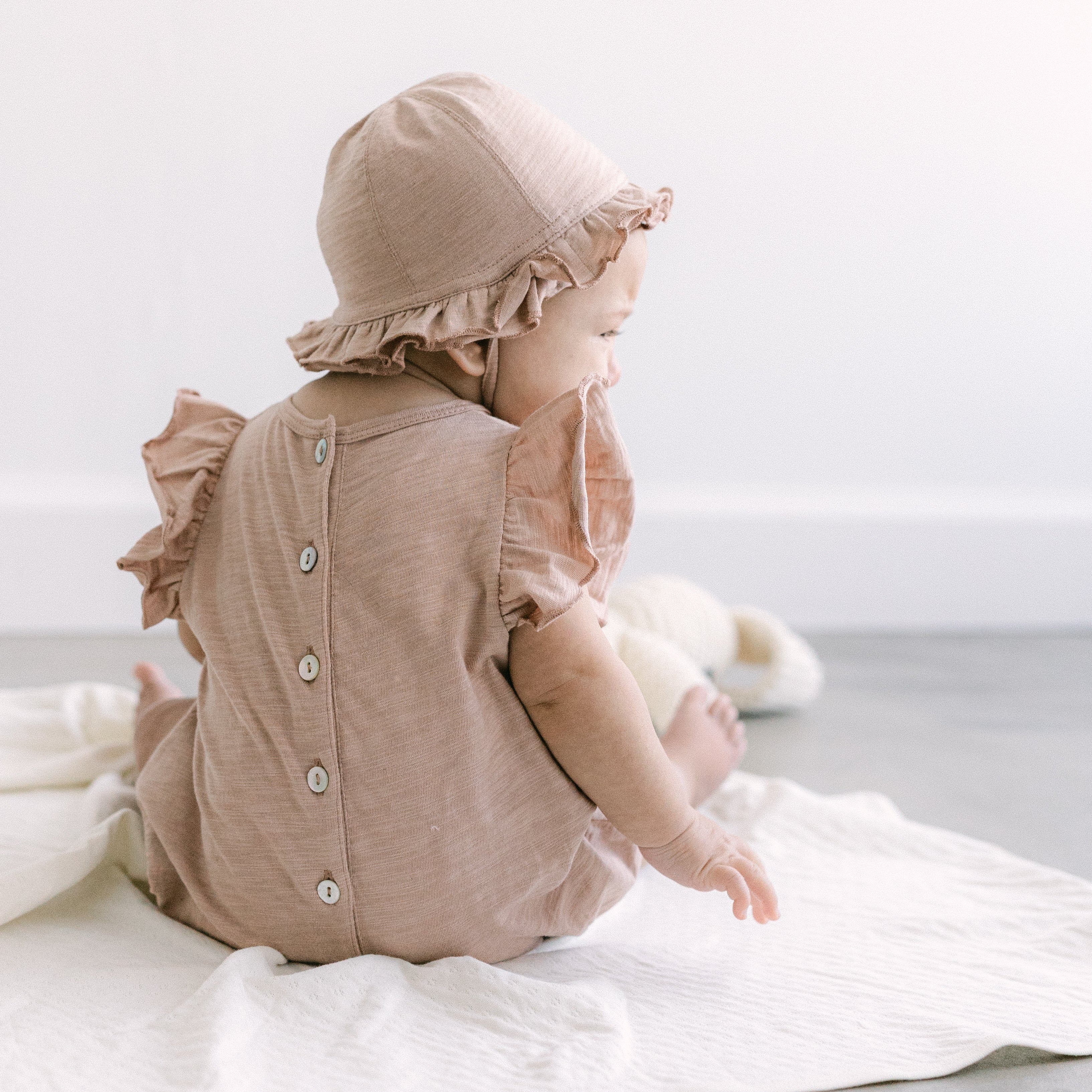 Flamé Ruffle Sleeved Romper