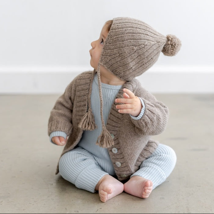 Baby Alpaca Ribbed Hat