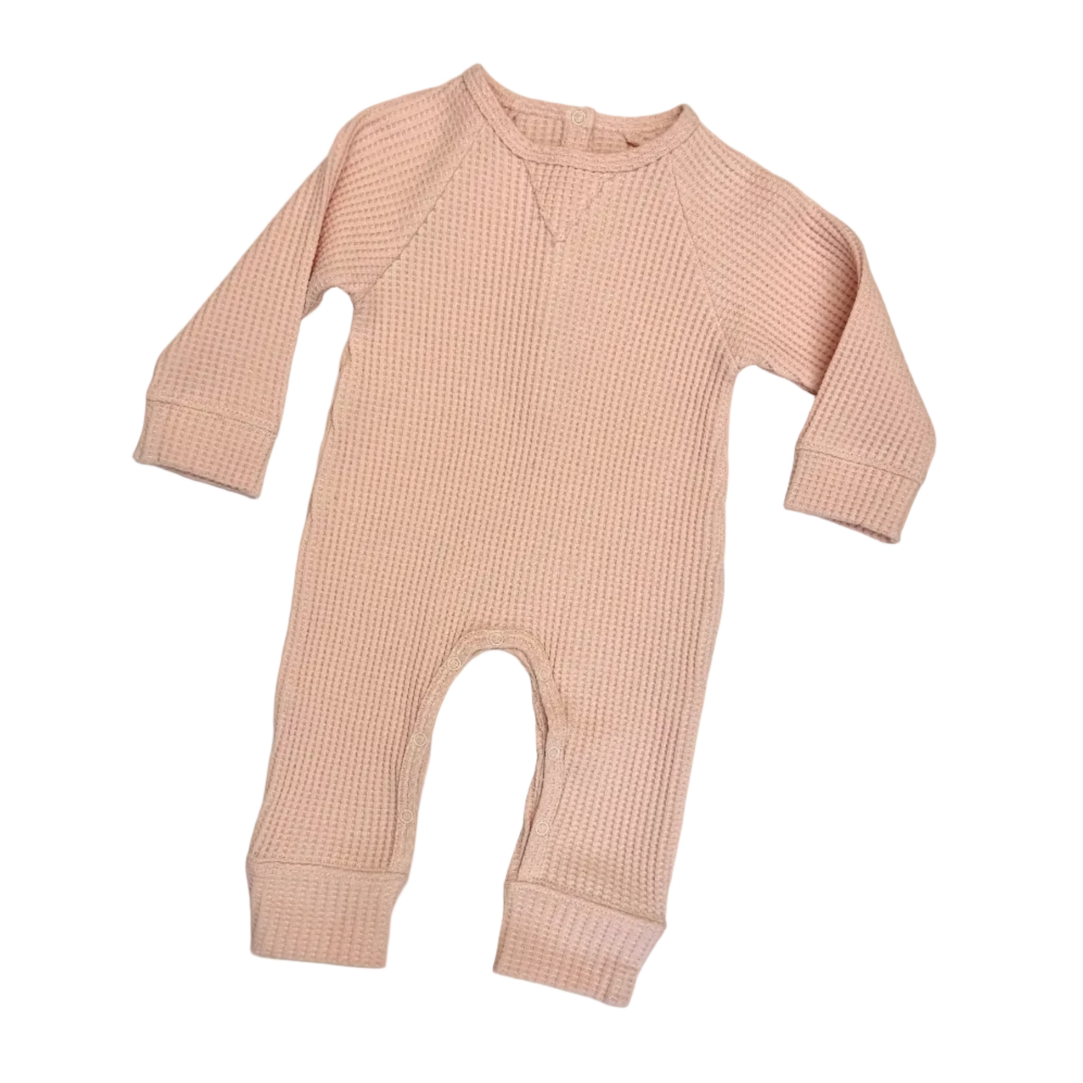 Waffle Knit Coverall