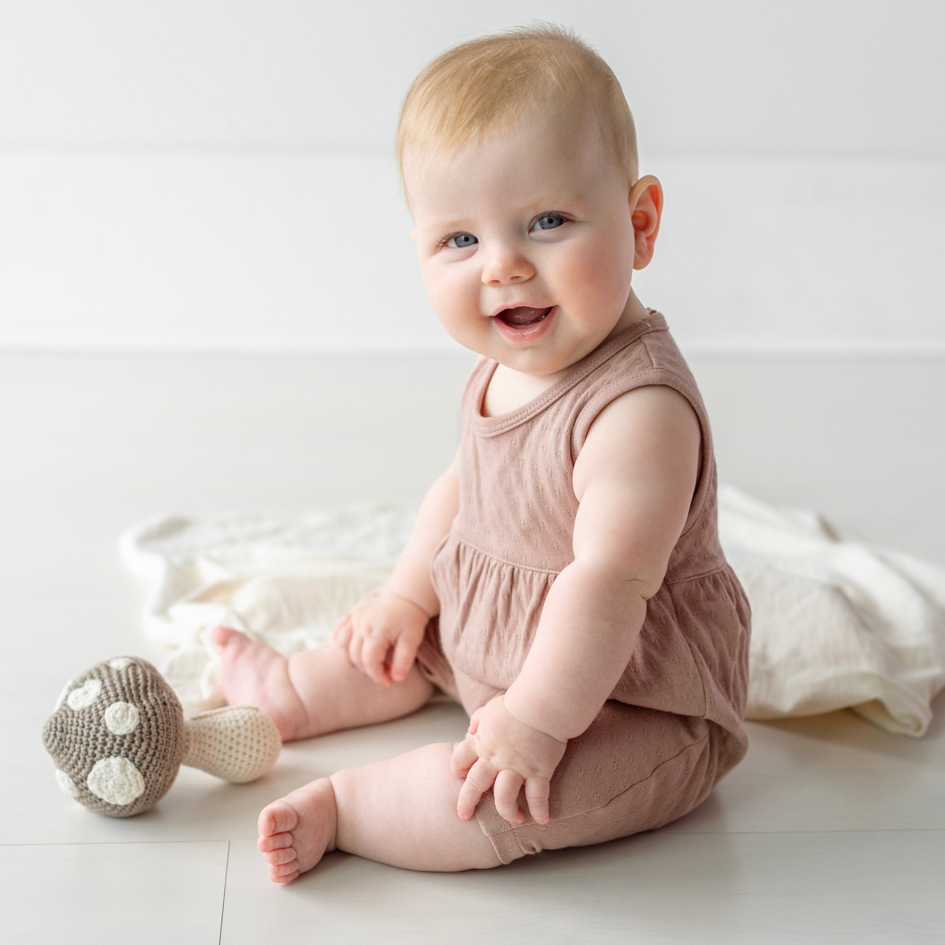 Sleeveless Bubble Coverall