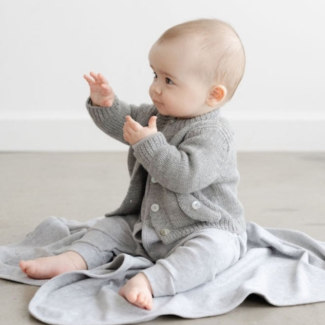 Explorer Cardigan in Baby Alpaca