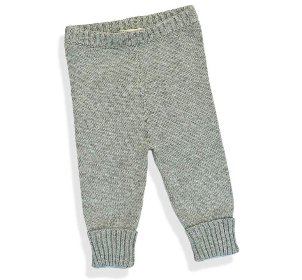 Sweater Pants with Ribbed Cuffs