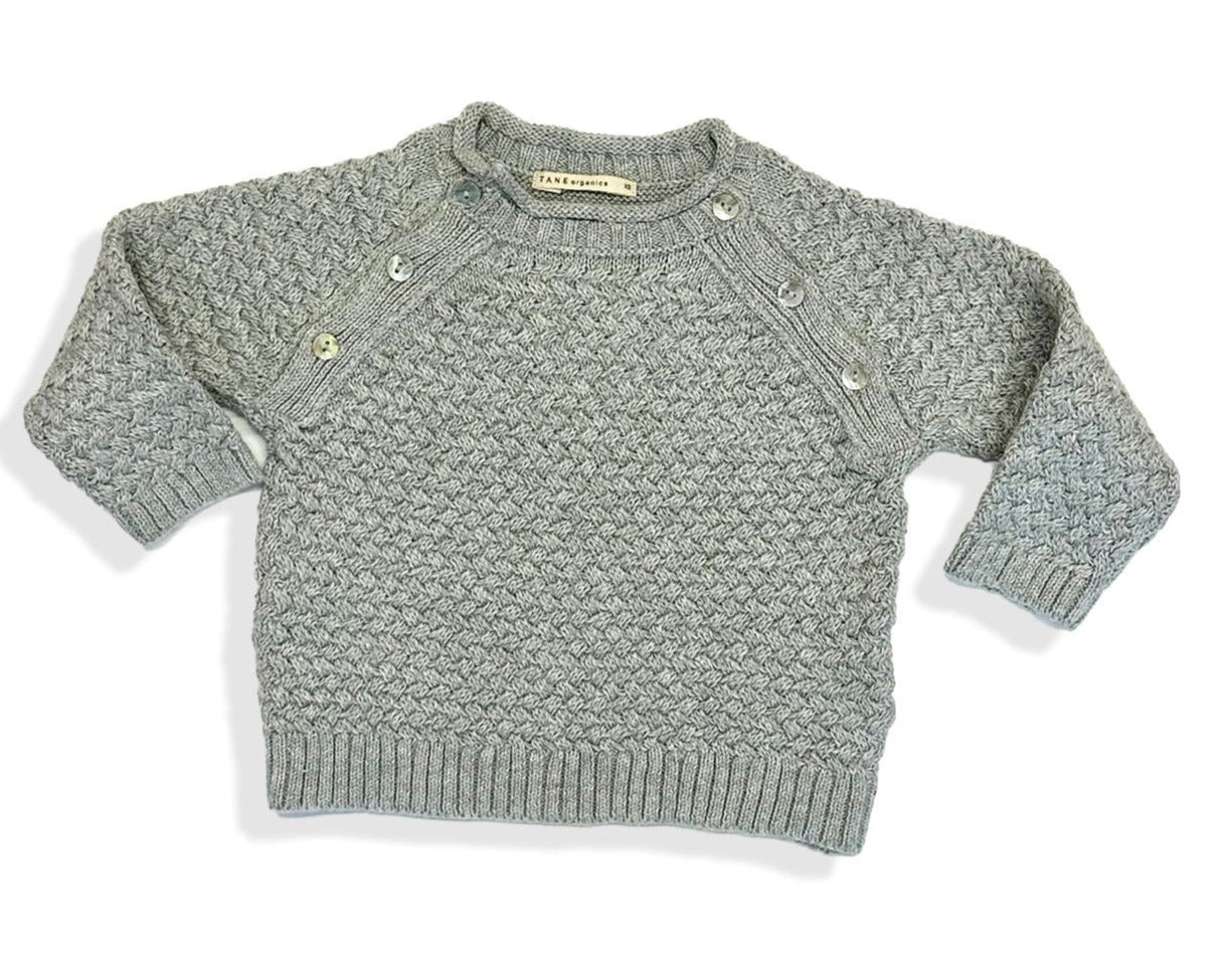 Lattice Stitch Raglan Pullover