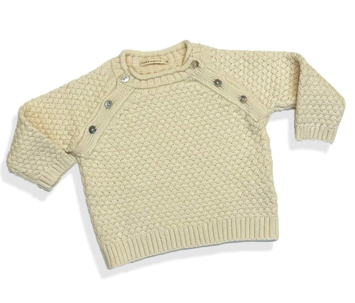 Lattice Stitch Raglan Pullover