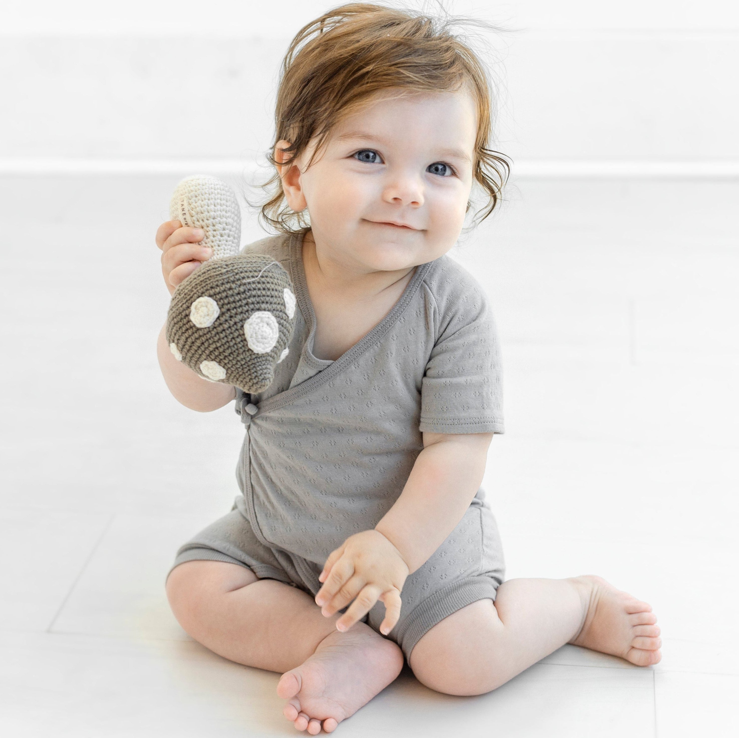Short Sleeved Kimono Onesie w/ Leggings