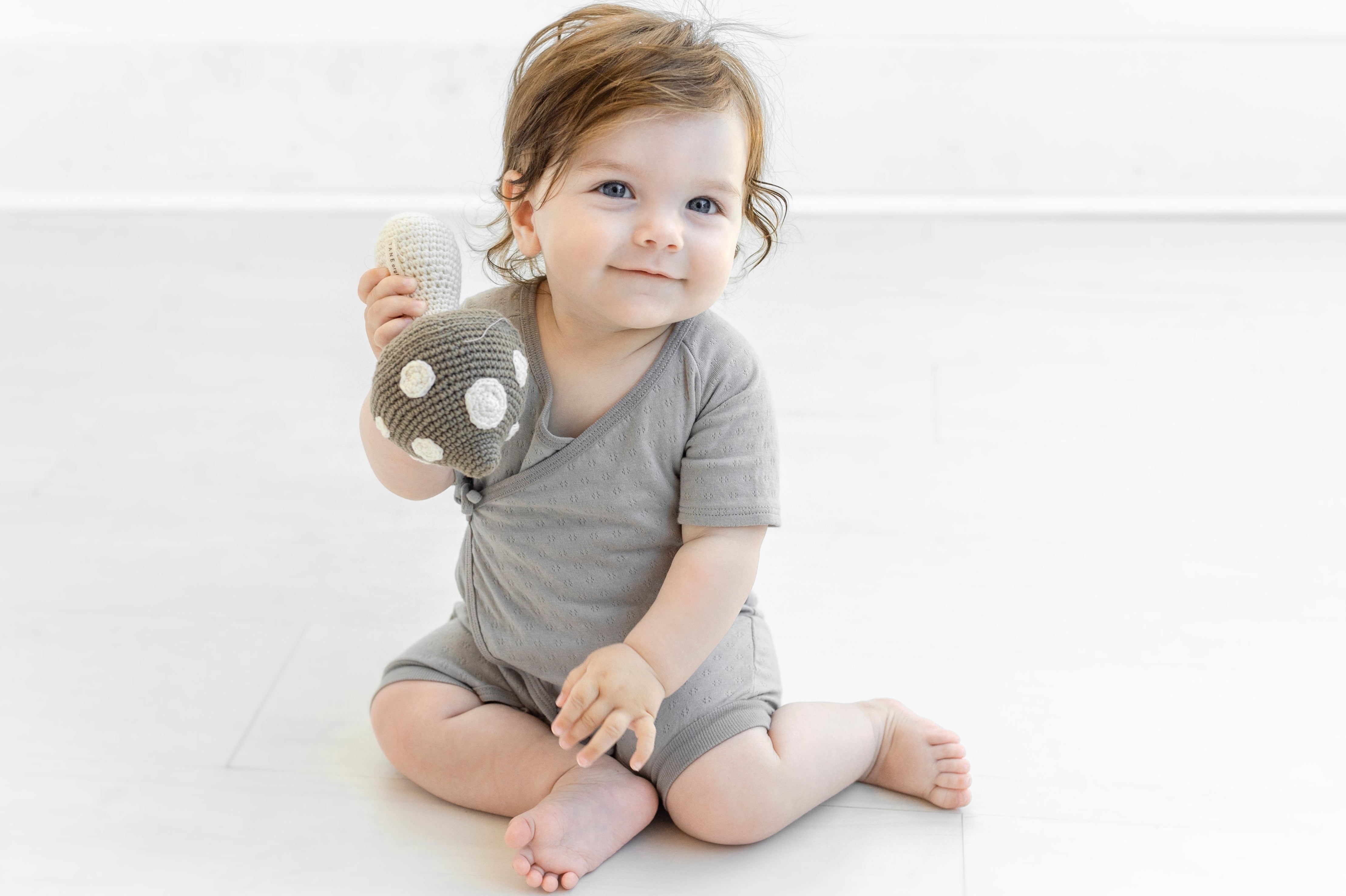 Short Sleeved Kimono Onesie w/ Leggings