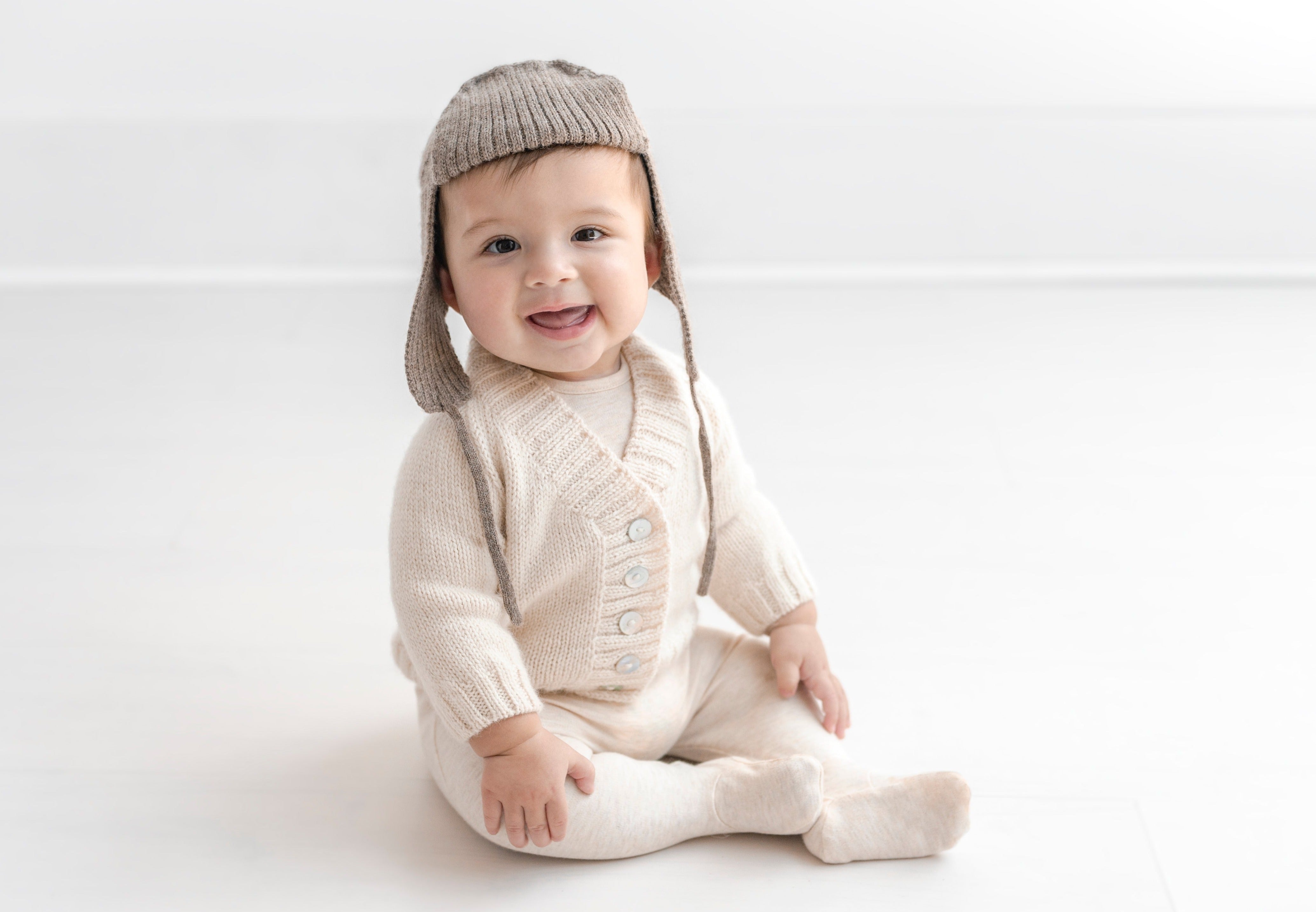 Baby v best sale neck sweater