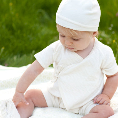 Short Sleeve Bodysuit Super Soft Onesies For Babies 2-Piece Short