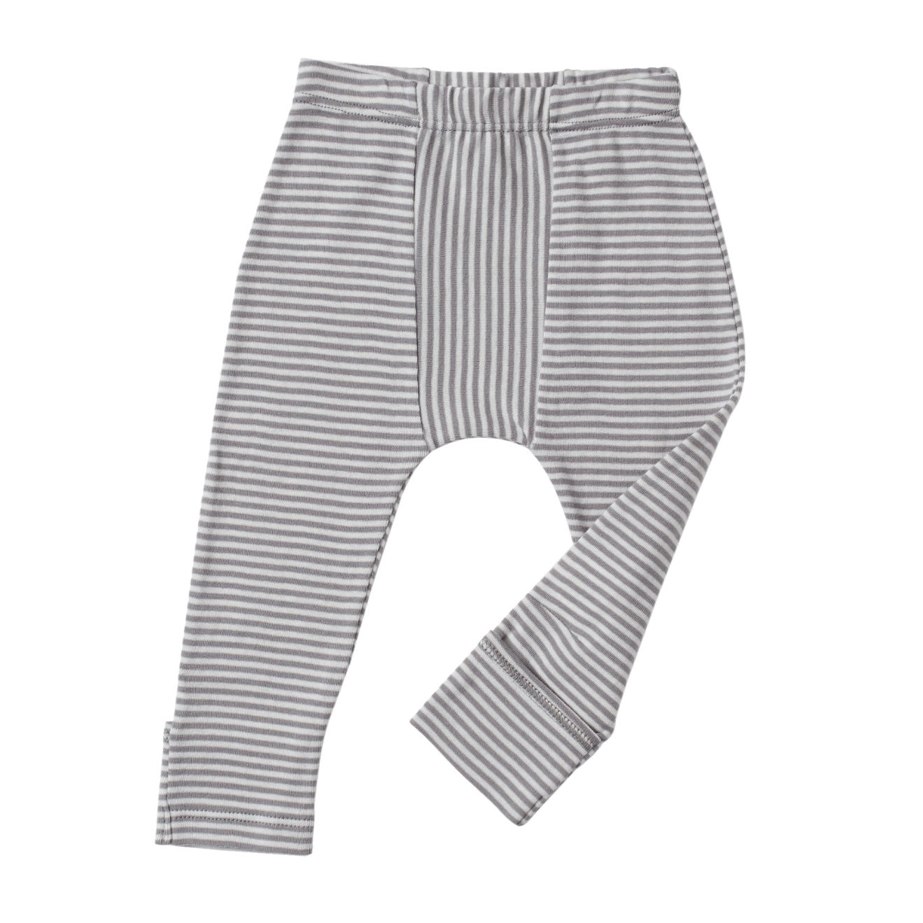 Petite Stripe Leggings with Feet Covers